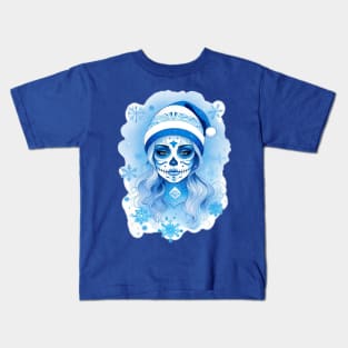 Winter Catrina Kids T-Shirt